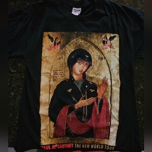 Paul McCartney 1993 The New World Tour Bike Like An Icon Shirt